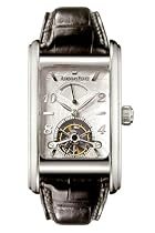 Audemars Piguet Edward Piguet Tourbillon Mens Silver Dial Black Strap 18K White Gold power Reserve Watch 26006BC.OO.D002CR.01