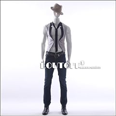 Loutoff Neu Schaufensterpuppe Mannequin M�nnlich LAck Wei� MGM1