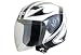 リード工業 LEAD STRAX SJ-9 ジェットヘルメット ホワイト L (SJ-9 WH-L)