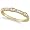 Pave Set Vintage Stacking Diamond Ring Band 14k Yellow Gold (0.15ct)