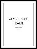 picture of GB Eye Art Print Frame, 60 x 80cm, Black