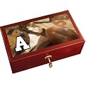 Sport Keepsake Box Football A - Cherry