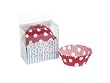 72 Polka Dot Design Fairy Cake Cases