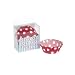 72 Polka Dot Design Fairy Cake Cases
