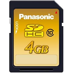 Panasonic SDHCメモリーカード 4GB RP-SDW04GJ1K