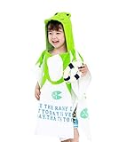 Tortor 1bacha(JP) バスローブ　子供　お風呂　プルー　　キッズ　触り心地も着心地も抜群　贈り物　癒される　ベビー服　赤ちゃん　カジュアル　可愛い　 (緑)