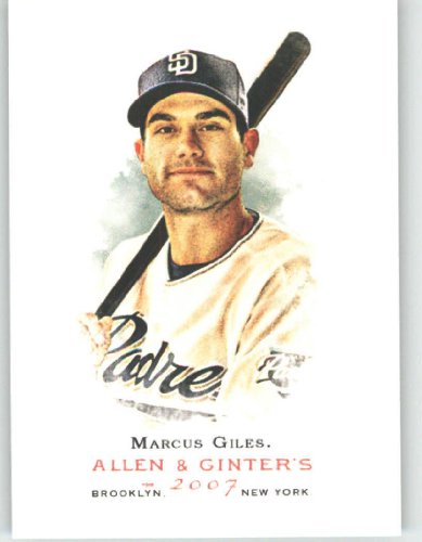 2007 Topps Allen and Ginter Mini #281 Marcus Giles - San Diego Padres (Baseball Cards)