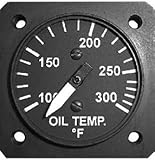 エンジン計器 ROTAX 912/914用 OIL TEMPERATURE GAUGE 1-1/4" (摂氏表示) 40-150℃ (912iS/US)