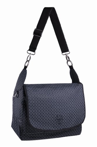 Lassig Gold Label Messenger Bag, Black