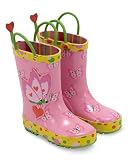 Melissa & Doug Kid's Sunny Patch Bella Butterfly Boots,Pink,8-9 M US Toddler Image