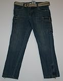 DKNY Girl's Belted Denim Jeans - Size: 6