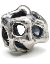 Melina World Jewellery - Small Bead / Pequeño cordón - 1007 - Sterling Silver 925 - Handmade in Greece and inspired by Olympic, Greek and Mediteranean history and motives. Beads fits Biagi. Chamilia, Pandora and Trollbeads etc.