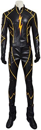 Men's cloth Rival Flashpoint costume of The flash man cosplay costume (M)