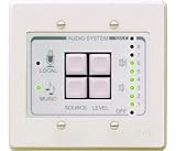 RDL RCX-1N Room Control for RCX-5C Combiner, Long Life Keyboard Buttons, Ultrastyle Neutral