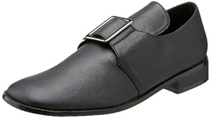 Funtasma by Pleaser Men's Halloween Pilgrim-10,Black Polyurethane,L