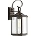 Progress Lighting P560021-020 Gibbes Street Collection One-Light Small Wall-Lantern, Antique Bronze