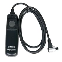 Canon RS-80N3 Remote Switch for EOS-1V/1VHS, EOS-3, EOS-D2000, D30, D60, 1D, 1Ds, EOS-1D Mark II,III, EOS-1Ds Mark II,III, EOS-10D, 20D, 30D,40D, 50D, 5D