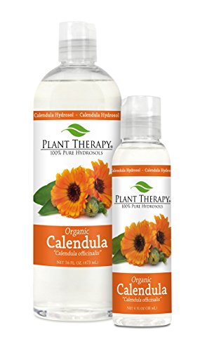 Organic Calendula Hydrosol (Flower Water, Floral Water, Hydrolats, Distillates) Bi-Product of Essential Oils