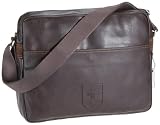 Elgg-of-Switzerland Messenger Bag, 40x9x30 I-037 DS 64, Unisex - Erwachsene Laptoptasche (Messengerbag), braun, (chocolate),