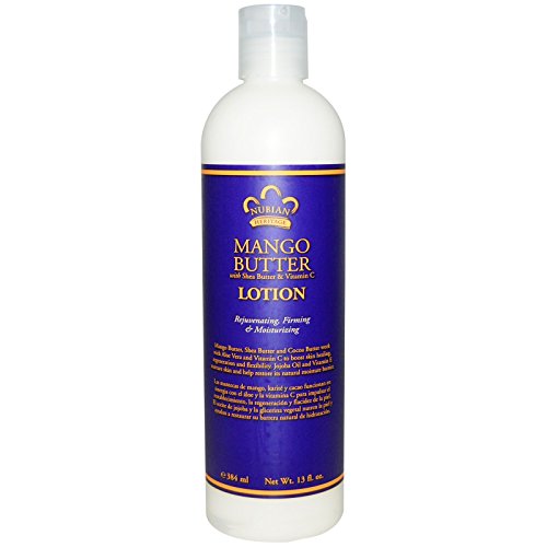 Nubian Heritage, Mango Butter Lotion, With Shea Butter & Vitamin C, 13 fl oz (384 ml)