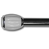 Chrome And White Decorative By Carnation