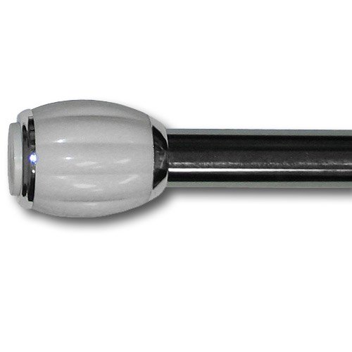 Chrome And White Decorative By Carnation