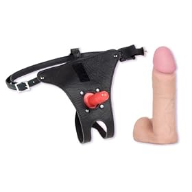 Doc Johnson Vac-u-lock Ultra Harness 2 & Plug With 8-Inch Ur3 Cock