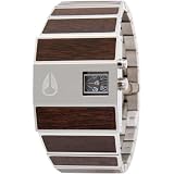 Nixon Rotolog Watch - Men's Dark Wood, One Size