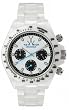 Toy Watch Ceramica White Chronograph Unisex watch #CM03WH