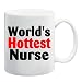WORLD'S HOTTEST NURSE Mug Coffee Cup 11 oz