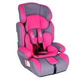 TecTake 400213 Autokindersitz Gruppe I/II/III 9-36 kg 1-12 Jahre, pinkvon "TecTake"
