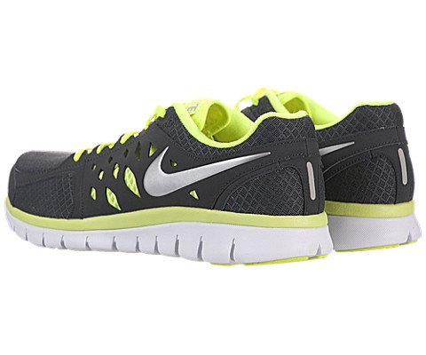 Nike Men's NIKE FLEX 2013 RN RUNNING SHOES 9 Men US (ANTHRCT/MTLLC SLVR/VLT/WHITE) Review