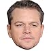 Matt Damon Celebrity Mask, Cardboard Face and Fancy Dress Mask
