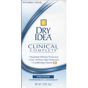 deodorant amazon perspirant clinical invisible unscented
