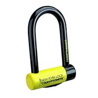 Kryptonite New York Fahgettaboutit Mini Bicycle U-Lock (3.25 x 6-Inch)