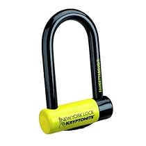 Kryptonite New York Fahgettaboutit Mini Bicycle U-Lock (3.25 x 6-Inch)