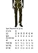 Men's Military-Style Cargo Pants 40x32 Black Color #A8