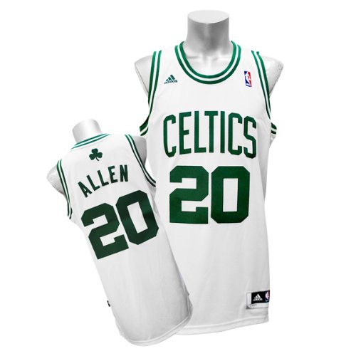 (アディダス)Adidas NBA セルティックス #20 レイ・アレン Revolution Swingman ジャージ (ホーム) - L