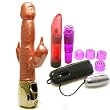 Dolphin and Hummingbird Dual Gems Shocker Adult Sex Toy Kit