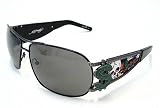ED HARDY EHS 043 color BLACK Sunglasses