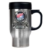 Detroit Red Wings NHL 2008 Stanley Cup Champs Stainless Steel Travel Mug