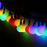 Coomatec LED30球 6m led イルミネーションライト ガーデンライト ソーラー クリスマス イルミネーション 屋外 防水 発光モードは8パターン 光センサー内蔵 自動ON/OFF SS