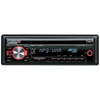 Kenwood KDC-MP142 WMA/MP3 CD Receiver with Front Panel AUX Input and Remote Control