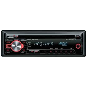 Kenwood KDC-MP142 WMA/MP3 CD Receiver with Front Panel AUX Input and Remote Control