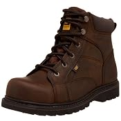 Amazon.com: Caterpillar Men's Whiston 6" Steel Lace To Toe Boot: Shoes