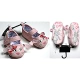 Next Girls Pink Rabbit Leather Baby Shoes 3-6 Months