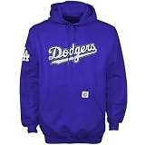 L.A. Dodgers Royal Blue Tackle Twill Hoody Sweatshirt