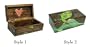 Set Of 2 Kathy Lande Religious Love Wooden Trinket Keepsake Boxes