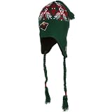 NHL Old Time Hockey Minnesota Wild Green Alpine String Knit Beanie