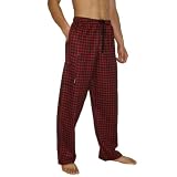 Mens Joe Boxer Casual Sleepwear / Pajama Pants - Red & Blue